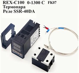 PID терморегулятор. REX-C100. Полная версия.