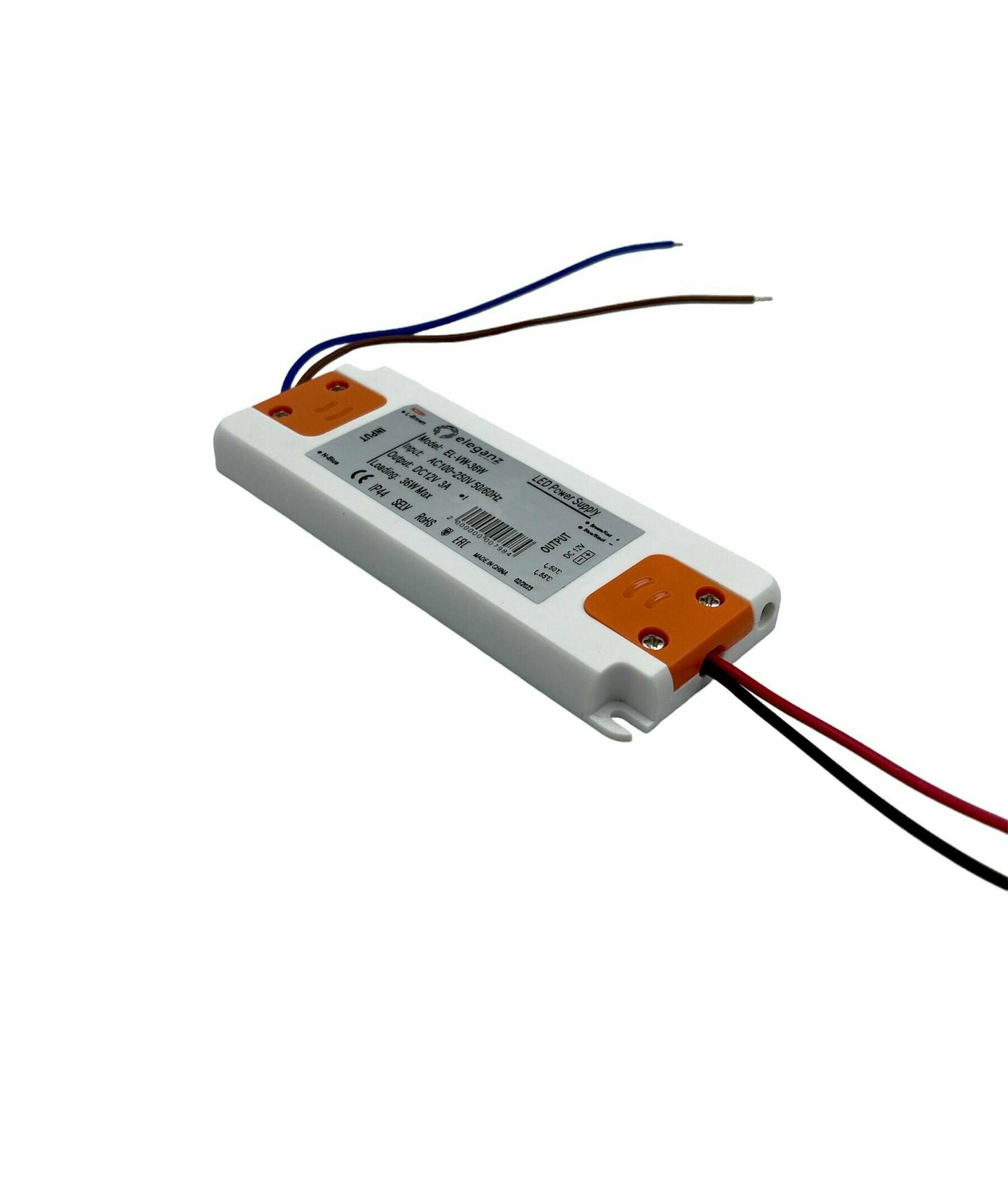 Сверхтонкий блок питания 36W 12V IP44