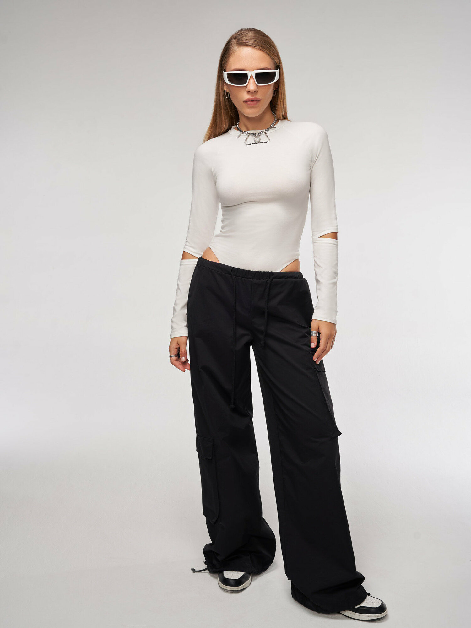 Солнцезащитные очки FEELZ.DISCOUNT, белый, — фото 1