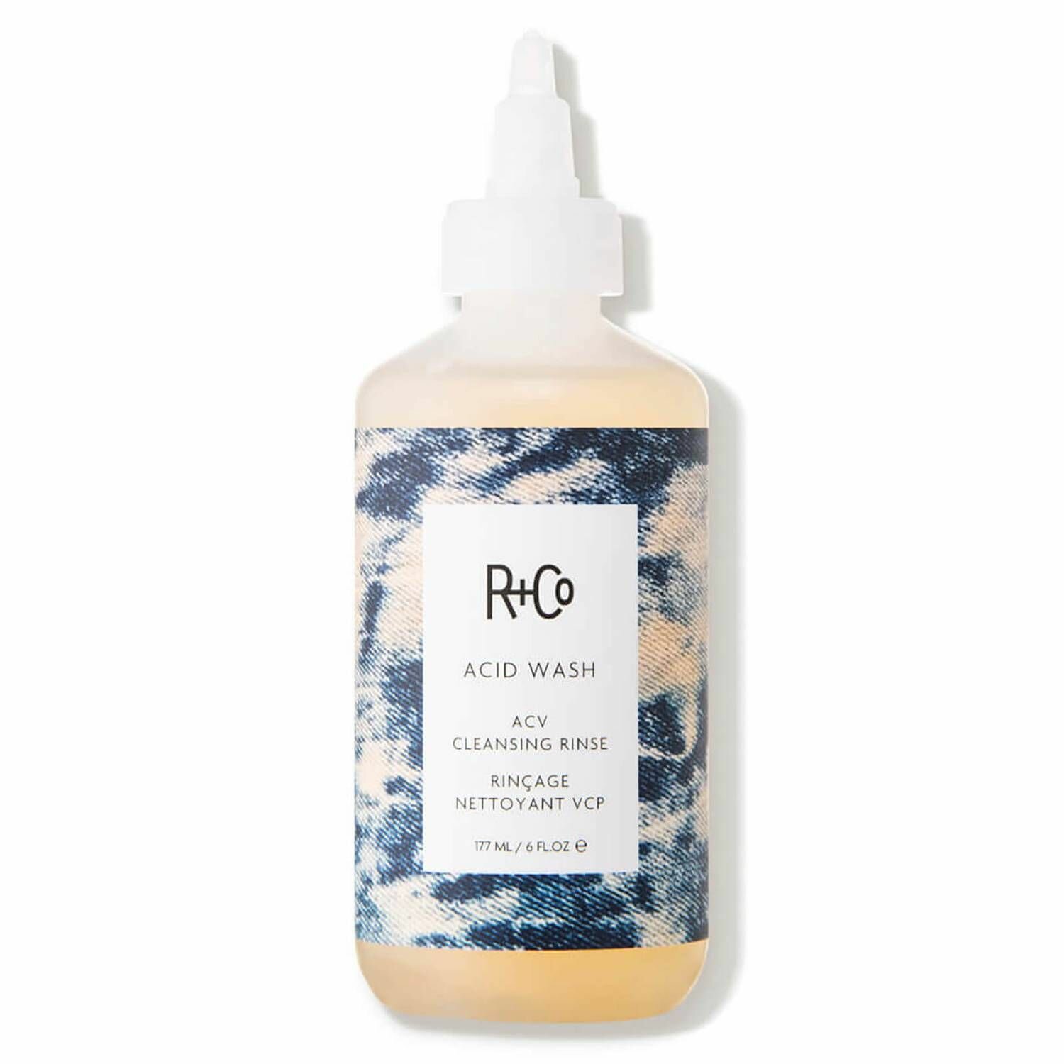 R+CO Деликатно очищающий шампунь для кожи головы Acid Wash ACV Cleansing Rinse