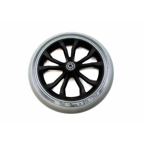 фото Колесо для самоката tech team sport 230r пластик chrome black/grey techteam