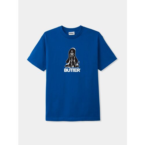 Футболка Butter Goods HOUND, размер XL, синий футболка butter goods хлопок размер xl черный