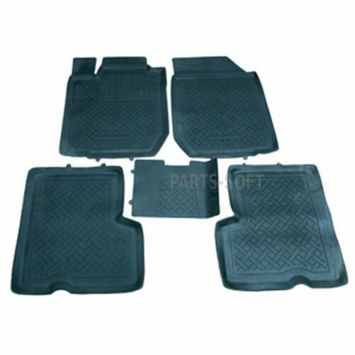 BRECKNER BK81101 К-т ковриков салонa резин. (5 шт.) RE Logan II 13-