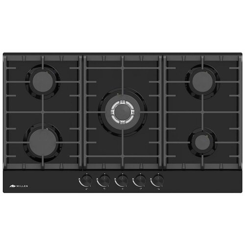 Встраиваемая газовая варочная панель Millen MGH 901 BL 3919000₽