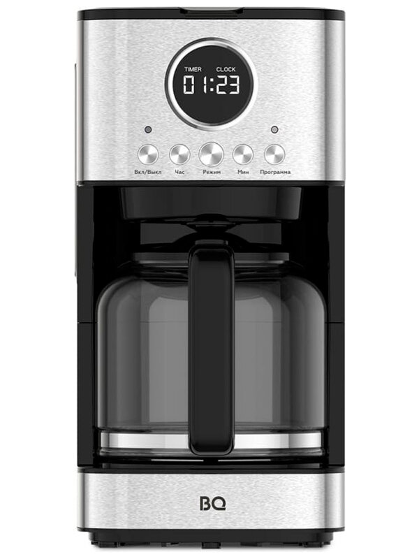 Кофеварка BQ (BQ CM1007) cтальной-черный