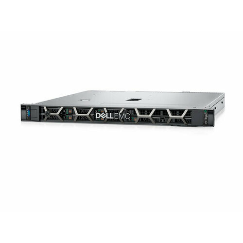 Сервер Dell PowerEdge R340 E-2124/16GB/300GB*4/PERC H730P/2*350Вт сервер dell poweredge r540 2xgold 6130 2x32gb 2rrd x8 1x1tb 7 2k