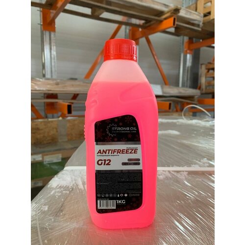 Антифриз STRONG OIL ANTIFREEZE G12 Carbox RED (канистра 1кг)