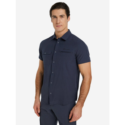 Рубашка OUTVENTURE, размер 48, синий рубашка мужская outventure синий
