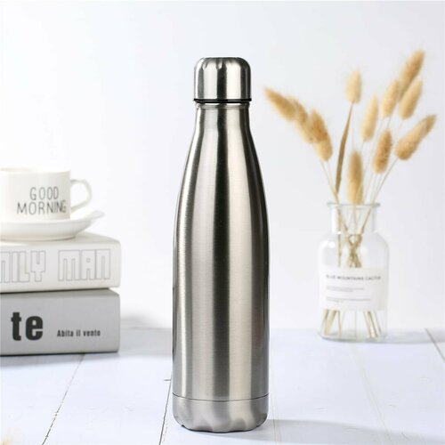 Термобутылка 1 л. серебристый