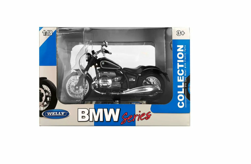 Мотоцикл WELLY 1:18 BMW R 18 черный 12859PW