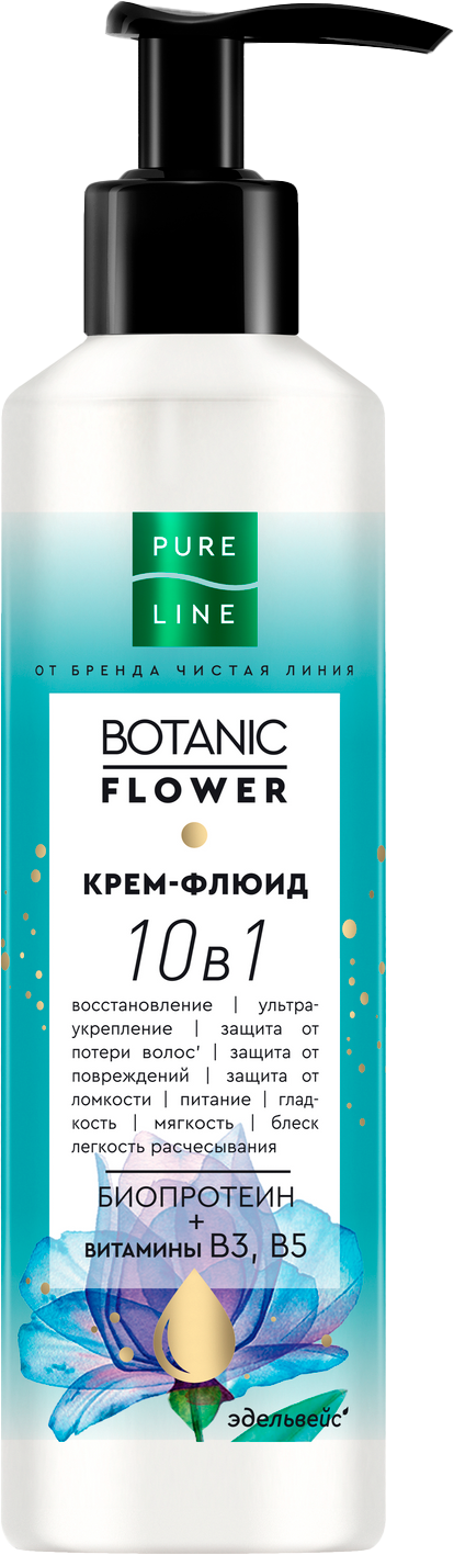 Крем-флюид для волос Pure Line восстановление 160мл