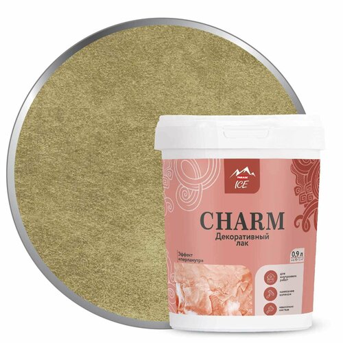 Лак декоративный Parade Ice «Charm» 0.9 л цвет бронза лак декоративный parade ice charm 0 9 л цвет золото