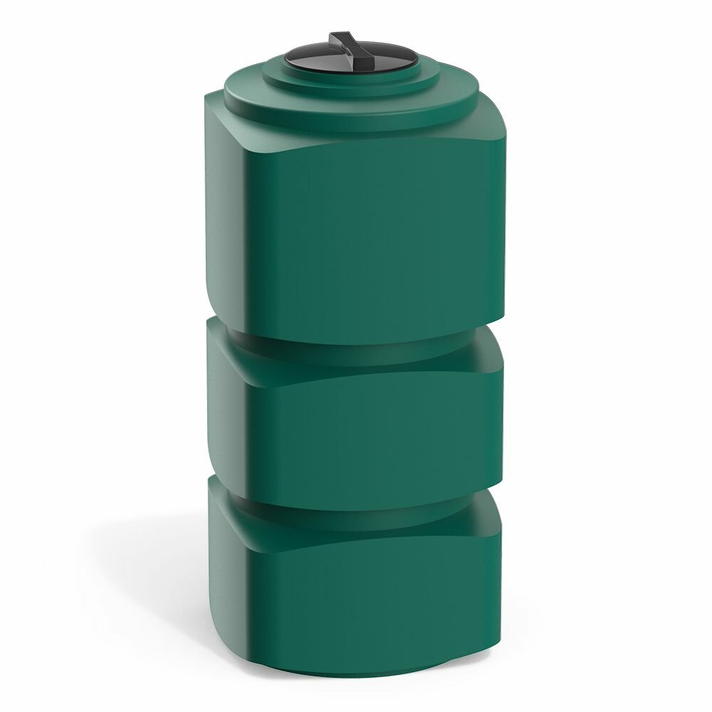 Емкость 750 литров Polimer Group F750 для воды/ топлива/, цвет зеленый
