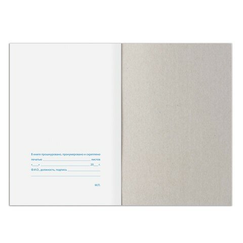Книга складского учета материалов форма М-17, 96 л, картон, типографский блок, А4 (200х290 мм), STAFF, 130242
