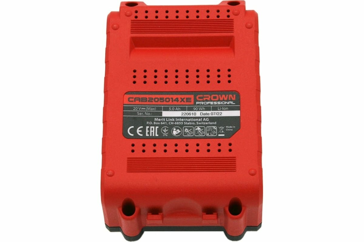 Crown Аккумулятор, 5А/ч, CAB205014XE — фото 1