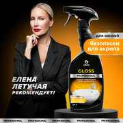 Чистящее средство спрей от ржавчины и известкового налета Grass Gloss Professional, 600 мл.