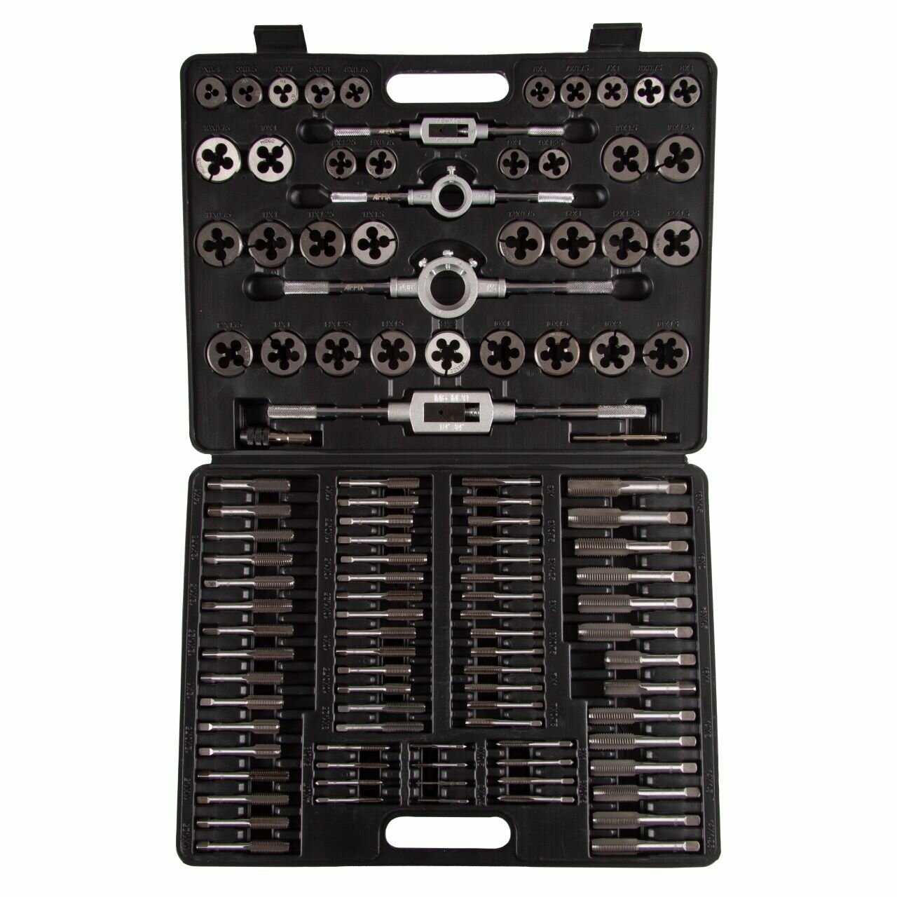 Набор метчиков и плашек SK-5 M2-M18, кейс, 110 предметов, AFFIX AF35100110C