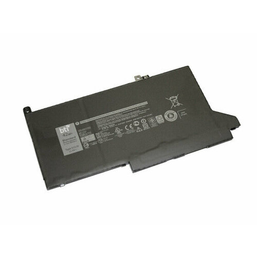 BTI Origin Storage Replacement Battery for Latitude 7480 7280 7490 7390 7380 7290 replacing OEM part numbers DJ1J0 0DJ1J0 C27RW 451-BBZL PGFX4 // 11.4V 3500mAh 42Whr - Battery - DELL - Latitude 7280 - 7490 - 7390 - 7380 - 7290