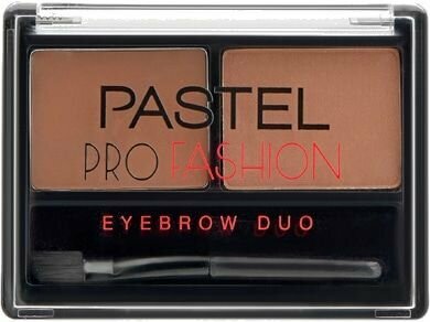 Тени и воск для бровей Pastel Cosmetics EYEBROW DUO