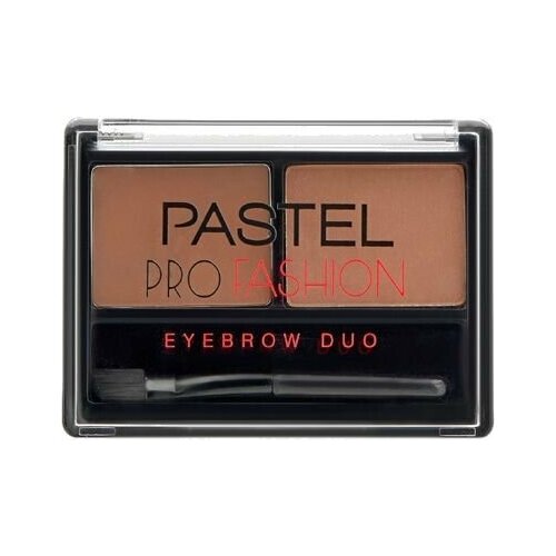 Тени и воск для бровей Pastel Cosmetics EYEBROW DUO