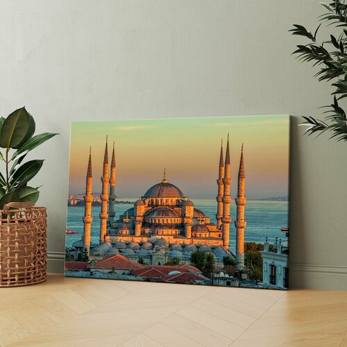 Картина на холсте небо голубое2 20x30 см Интерьерная на стену 869₽