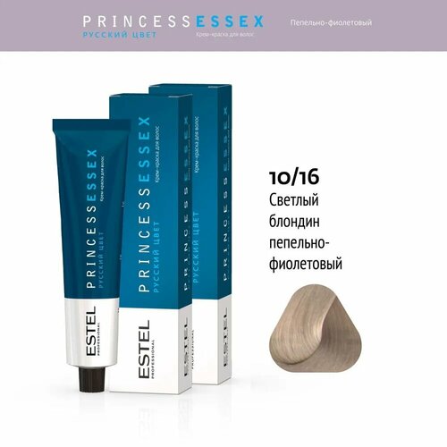 ESTEL Princess Essex крем-краска для волос, 10/16, 60 мл 2 штуки