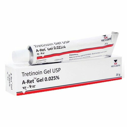 Tretinoin Gel USP 0025 Menarini Третиноин Гель 0025 20 г 798₽