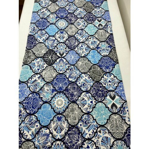 Скатерть - дорожка 43х150 / сервировка на стол / тефлоновая пропитка/ прямоугольная /гипоаллергенная /