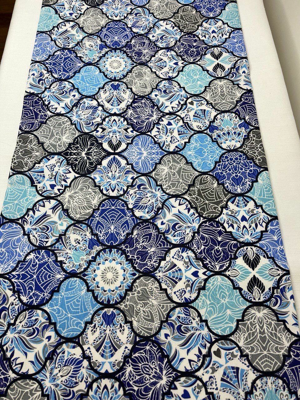 фото Скатерть - дорожка 43х150 / сервировка на стол / тефлоновая пропитка/ прямоугольная /гипоаллергенная /