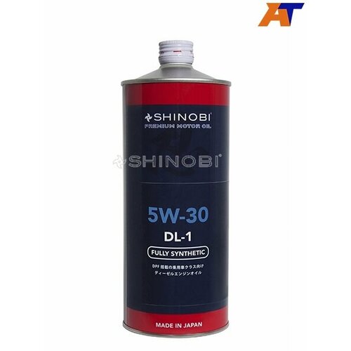 Масло моторное синтетическое SHINOBI DL-1 5W-30 1L
