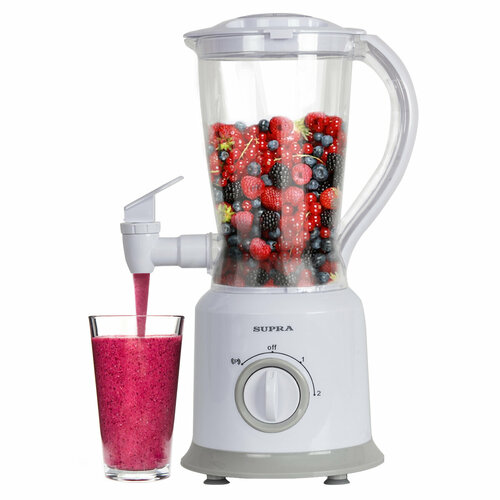 Блендер настольный стационарный Supra HBS-9967 белый 243300₽