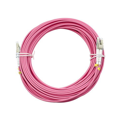 кабель оптический qk733a hp 2m premier flex om4 lc lc optical cable for 8 16gb devices replace bk839a 656428 001 Кабель Cabeus Шнур оптический duplex LC-LC 50/125 mm OM4 2м LSZH