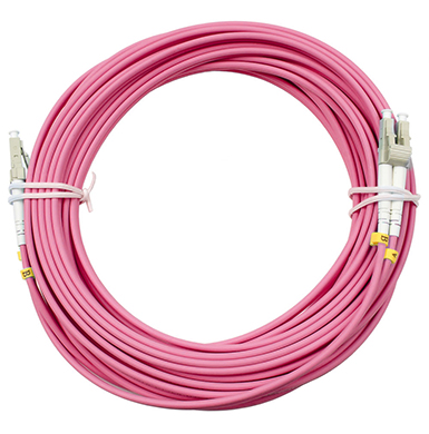 фото Кабель Cabeus Шнур оптический duplex LC-LC 50/125 mm OM4 2м LSZH