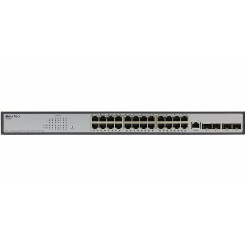 ORIGO OS3228/A1A Управляемый L2 коммутатор, 24x1000Base-T, 4x10GBase-X SFP+ origo сетевое оборудование os3110 a1a управляемый l2 коммутатор 8x1000base t 2x1000base x sfp