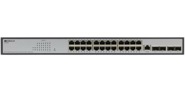 ORIGO OS3228/A1A Управляемый L2 коммутатор, 24x1000Base-T, 4x10GBase-X SFP+