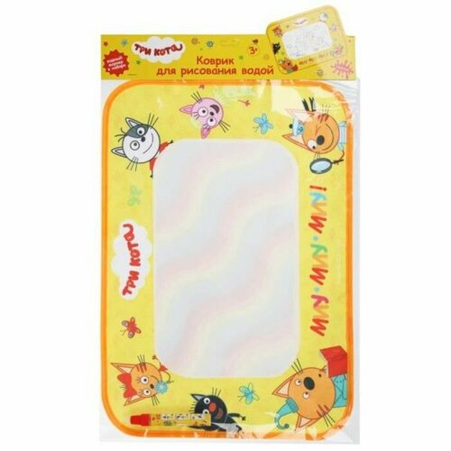 Коврик для рисования водой Три Кота 1 маркер 963₽