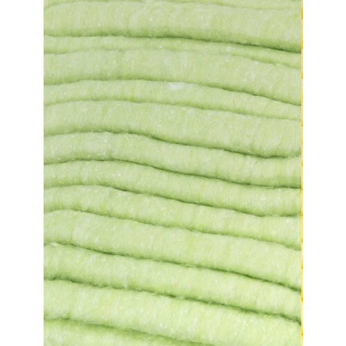 Хлопковая вата для поделок зеленая 100 г. (60% хлопок, 40% вискоза)