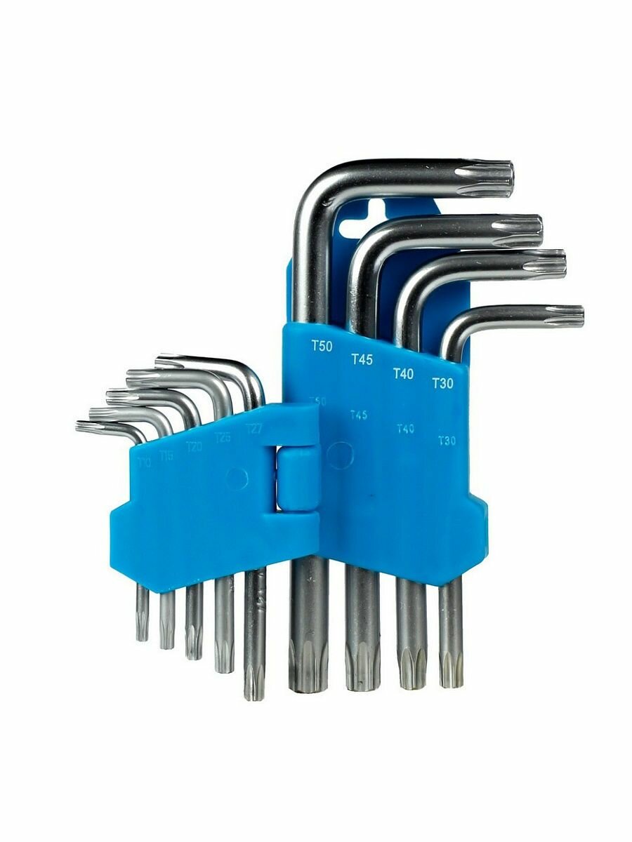Набор ключей TORX c отверст. 9 шт