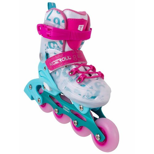 Ролики TECH TEAM Kidzroll Pink р.32-35 (M) 1/6 NN012560 NN012560