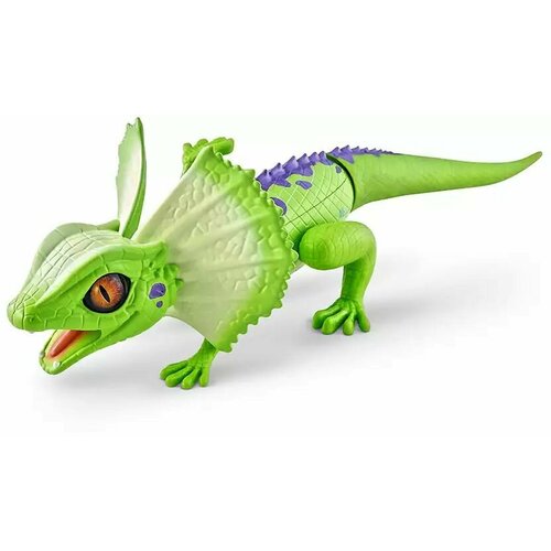 Детская игрушка в виде животного ZURU Robo Alive 7149 Ящерица интерактивная игрушка zuru плащеносная ящерица оранжевый 34 см