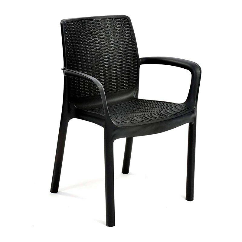 Стул Bali Mono Armchair графит (17190206), Keter 206056