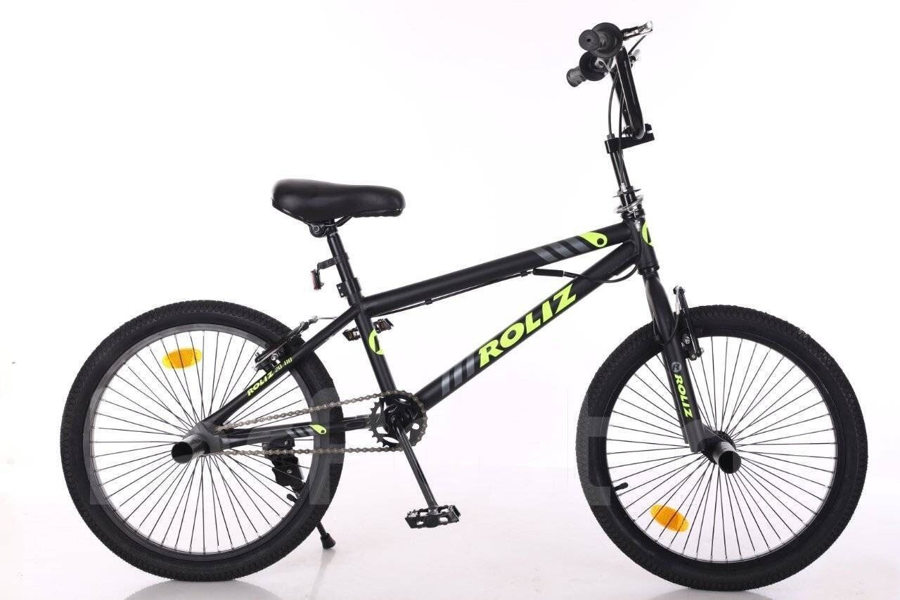 ROLIZ BMX, 1ск, хроммолибден, черный
