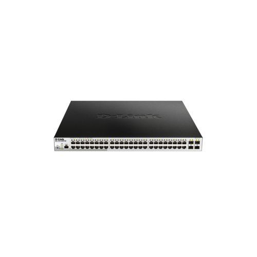 Управляемый коммутатор для рабочих групп D-Link DGS-1210-52MPPMEB3A PROJ L2 Managed Switch with 48 101001000Base-T ports and 4 1000Base-X SFP ports 48 PoE ports 8023af8023at 30 W PoE Budget 740 W16K Mac address 8023x Flow C 127726₽