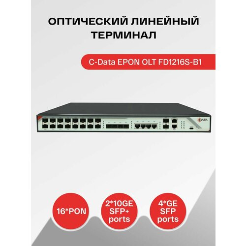 Оптический линейный терминал C-Data EPON OLT FD1216S-B1 15728000₽