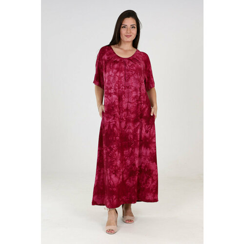 Платье ZOYA, размер 68, бордовый брюки zoya размер 68 красный бордовый