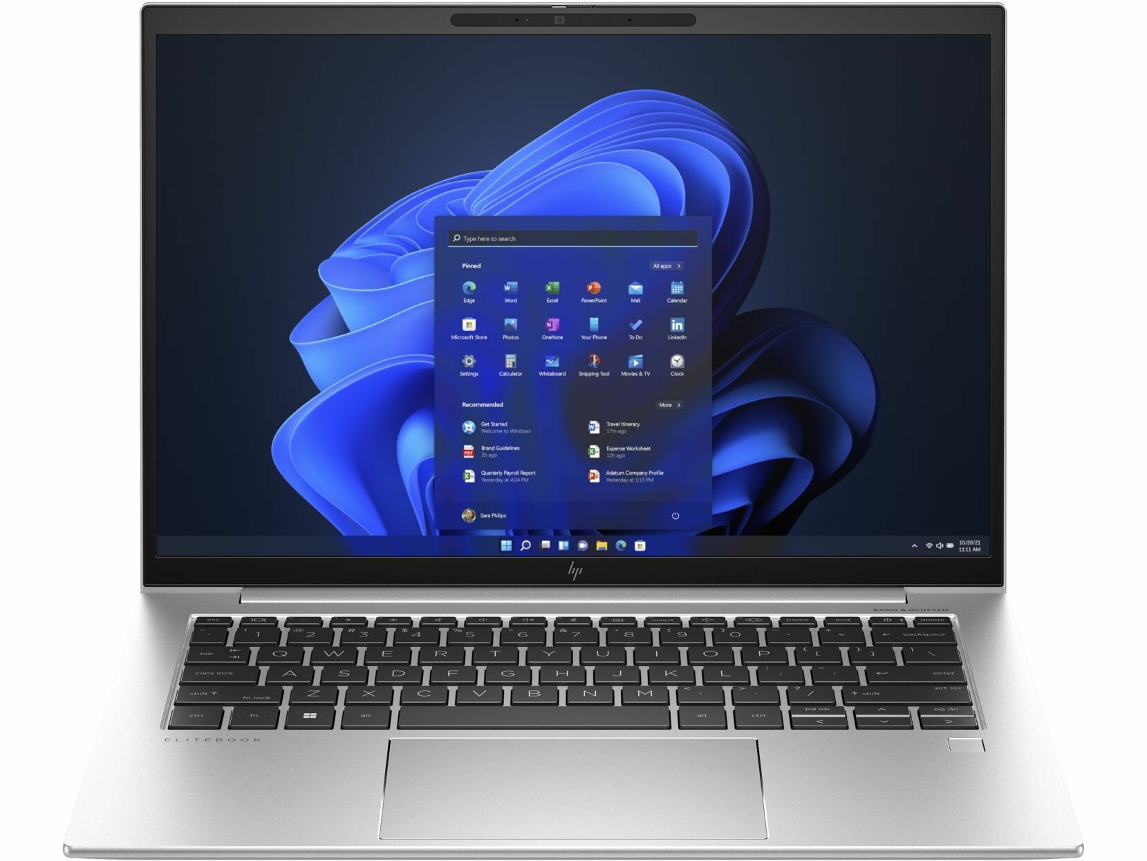Ноутбук HP EliteBook 840 G10 14" (1920x1200) Core i5-1335U, 16GB DDR5, 512GB, Intel Iris Xe, DOS, silver (6V5W7AV#0001)