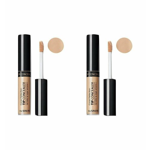 The Saem Cover Perfection Tip Concealer 2.25 Sand Консилер, 2 штуки.