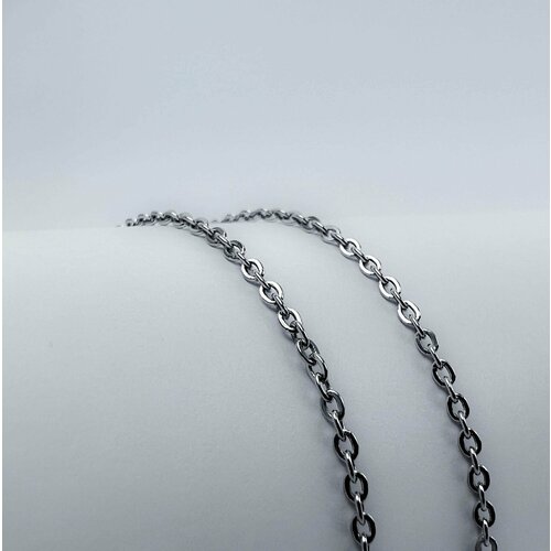 Цепь MINERAL NATION, серебро, 925 проба, длина 60 см, средний вес 5.97 г, серебряный