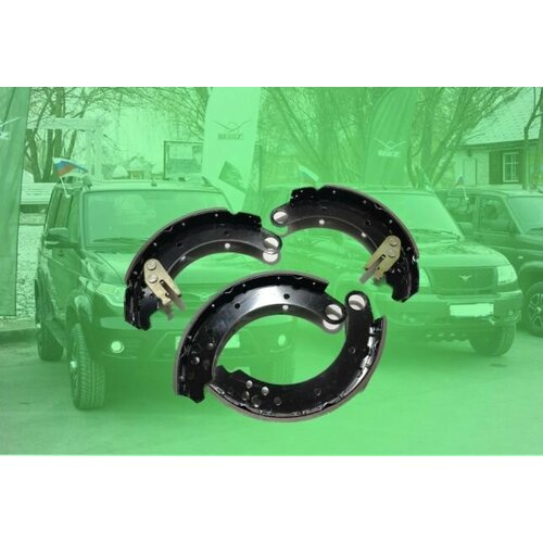 Колодка тормозная задняя УАЗ Патриот с РК даймос 3100₽