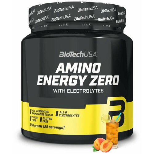 Аминокислотный комплекс BioTech Amino Energy Zero with Electrolytes 360 гр Персиковый холодный чай